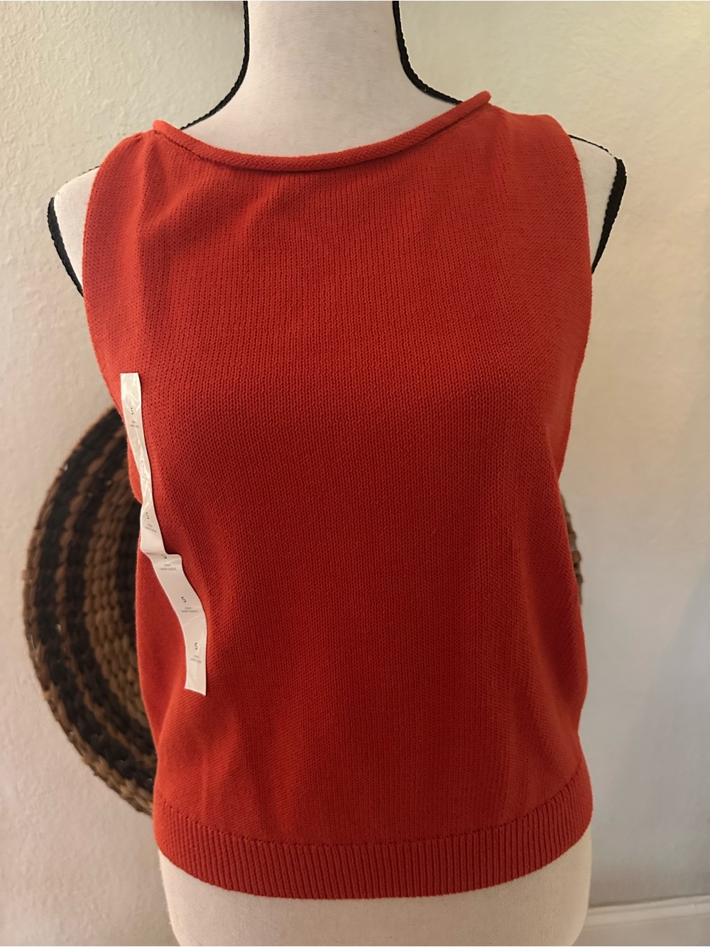 Banana Republic Rustic Orange Knit Top